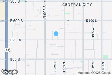Map image of the property - 347 E 700 S
