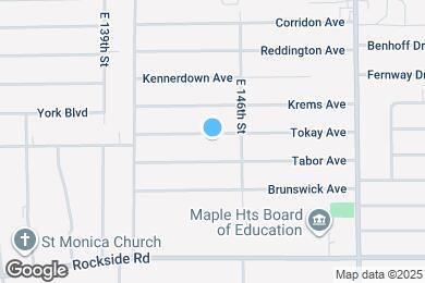 Map image of the property - 14416 Tokay Ave