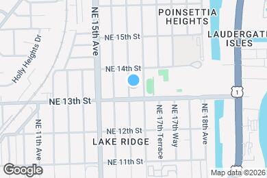 Map image of the property - 1316 NE 16th Ter