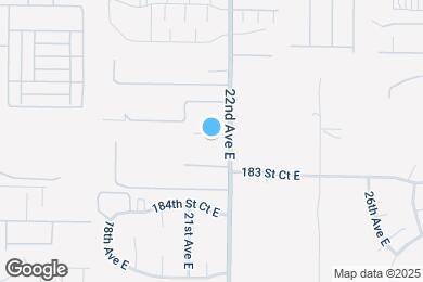 Map image of the property - 2116 182nd Street Ct E