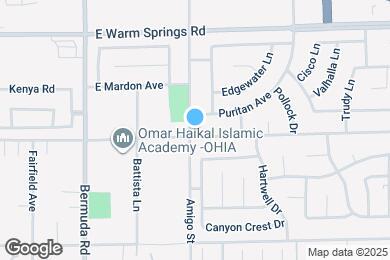 Map image of the property - 610 E Eldorado Ln