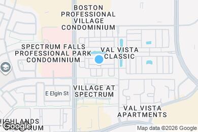 Map image of the property - 1701 E Dogwood Ln