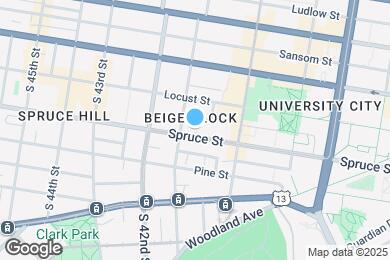 Map image of the property - 4047 Spruce St