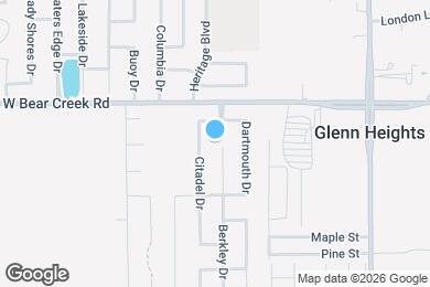 Map image of the property - 1711 Berkeley Dr