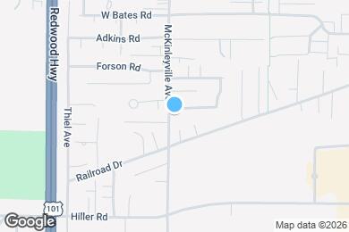Map image of the property - 2207 McKinleyville Ave