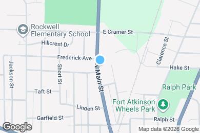 Map image of the property - 728 N Main St