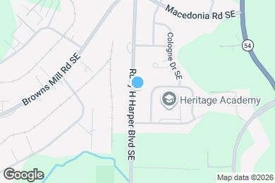 Map image of the property - 3484 Ruby H Harper Blvd SE