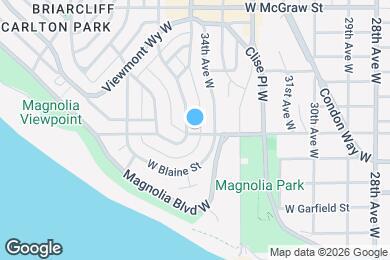 Map image of the property - 1902 35th Ave W