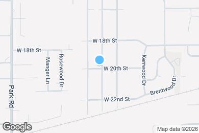Map image of the property - 1925 Euclid Dr