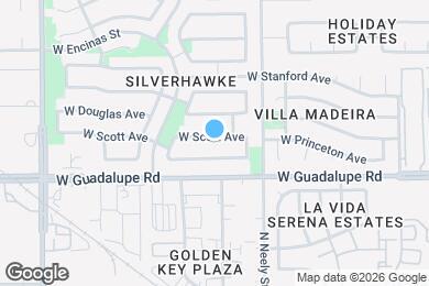 Map image of the property - 495 W Scott Ave