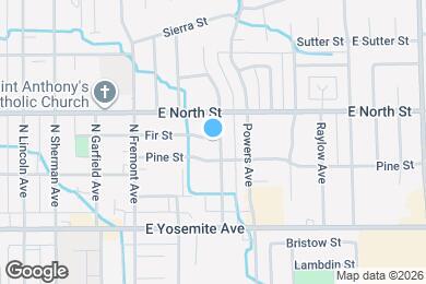 Map image of the property - 716 Fir St