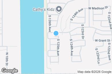 Map image of the property - 12506 W Lincoln St