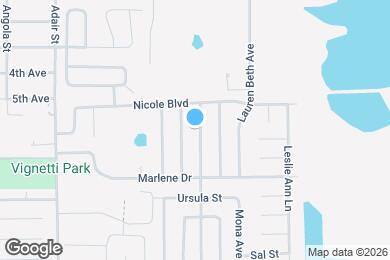 Map image of the property - 2002 Lady Ave