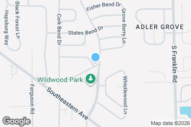 Map image of the property - 8030 Cork Bend Ln