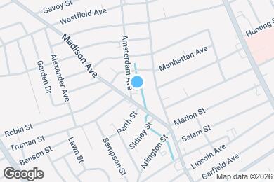 Map image of the property - 18 Amsterdam Ave