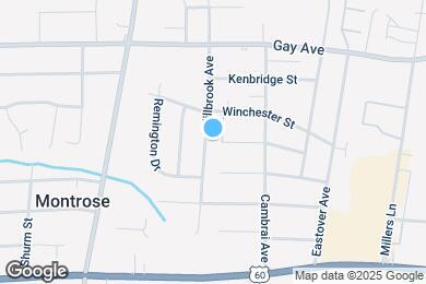 Map image of the property - 4609 Hillbrook Ave