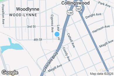 Map image of the property - 319 Laurel Ave