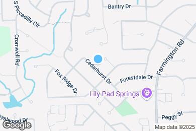 Map image of the property - 5242 Cedarhurst Dr