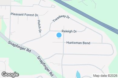 Map image of the property - 4833 Huntlea Ct