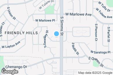 Map image of the property - 11651 W Layton Dr