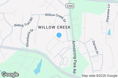 Map image of the property - 1716 Hollybrook Ave