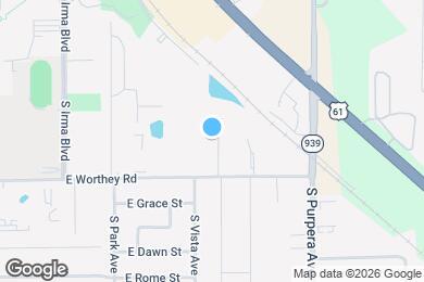 Map image of the property - 810 S Audubon Pl Ave