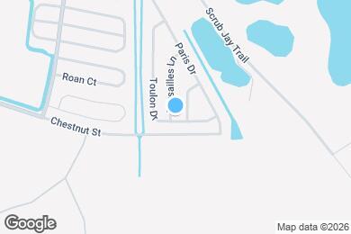 Map image of the property - 727 Versailles Ln