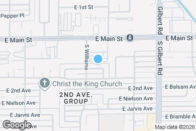 Map image of the property - 1732 E 1st Ave
