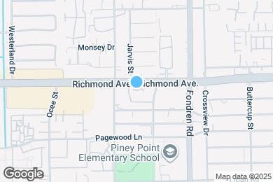 Map image of the property - 9009 Richmond Ave.