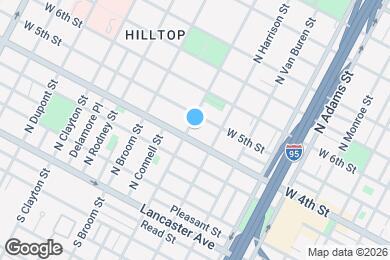 Map image of the property - 402 N Franklin St