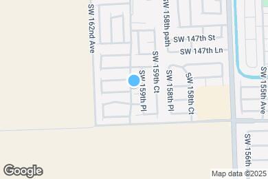 Map image of the property - 15991 SW 150th St