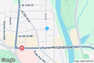 Map image of the property - 818 Ave B