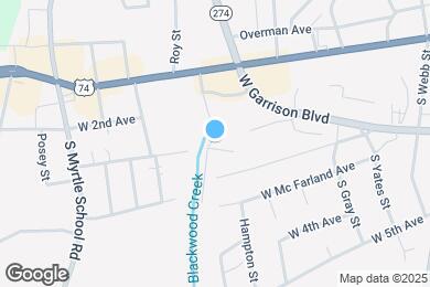 Map image of the property - 1850 Adams Ave