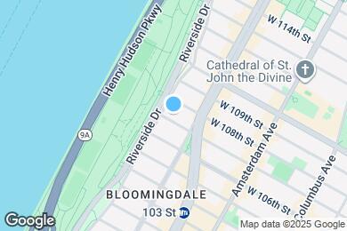 Map image of the property - 317 W 107th St