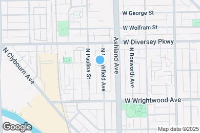 Map image of the property - 2708 N Marshfield Ave