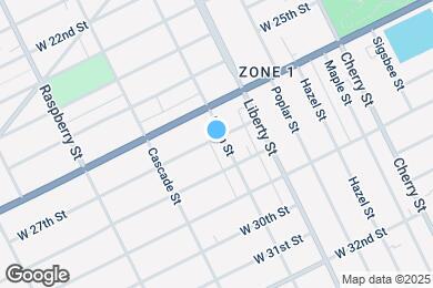 Map image of the property - 2702 Plum St
