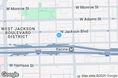 Map image of the property - 1250 W Van Buren St