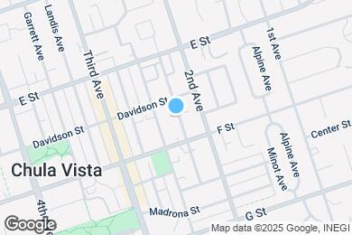 Map image of the property - Twin Oaks Apartments
