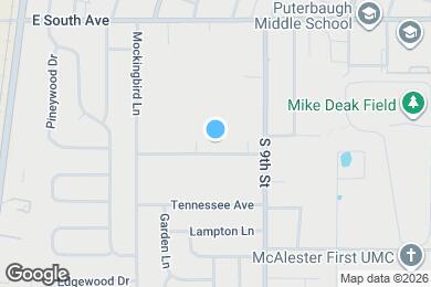 Map image of the property - 717 Indiana Ave