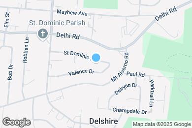 Map image of the property - 4349 St Dominic Dr