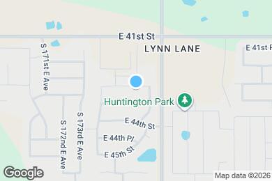 Map image of the property - 17526 E 43rd St