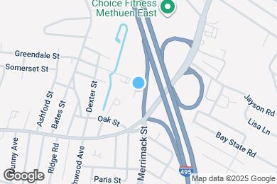 Map image of the property - 37 Delmont St
