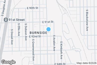 Map image of the property - 9147 S Woodlawn Ave