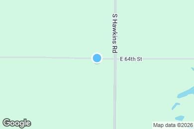 Map image of the property - 9925 E 64th St