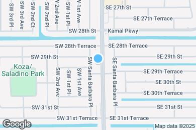 Map image of the property - 2914 Santa Barbara Blvd