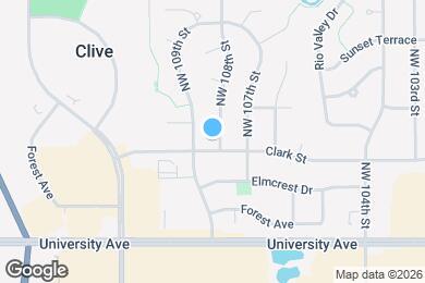 Map image of the property - 1430 NW 108th St