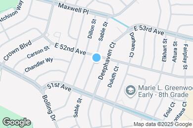 Map image of the property - 5174 Sable St