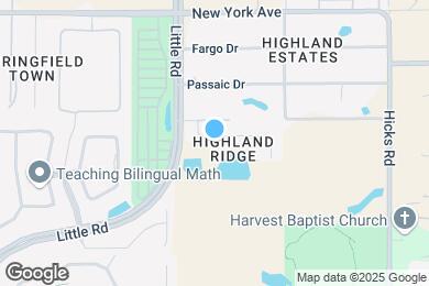 Map image of the property - 9538 Highland Ridge Dr