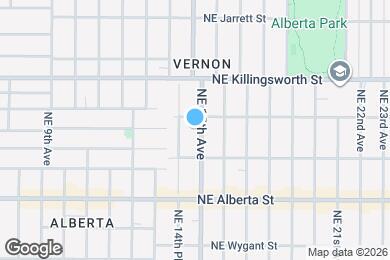 Map image of the property - 5255 NE 15th Ave