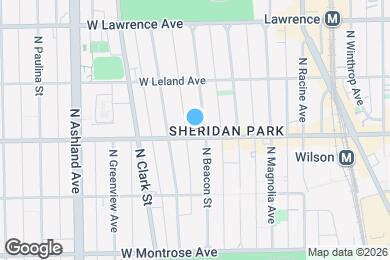 Map image of the property - 4604 N Beacon St